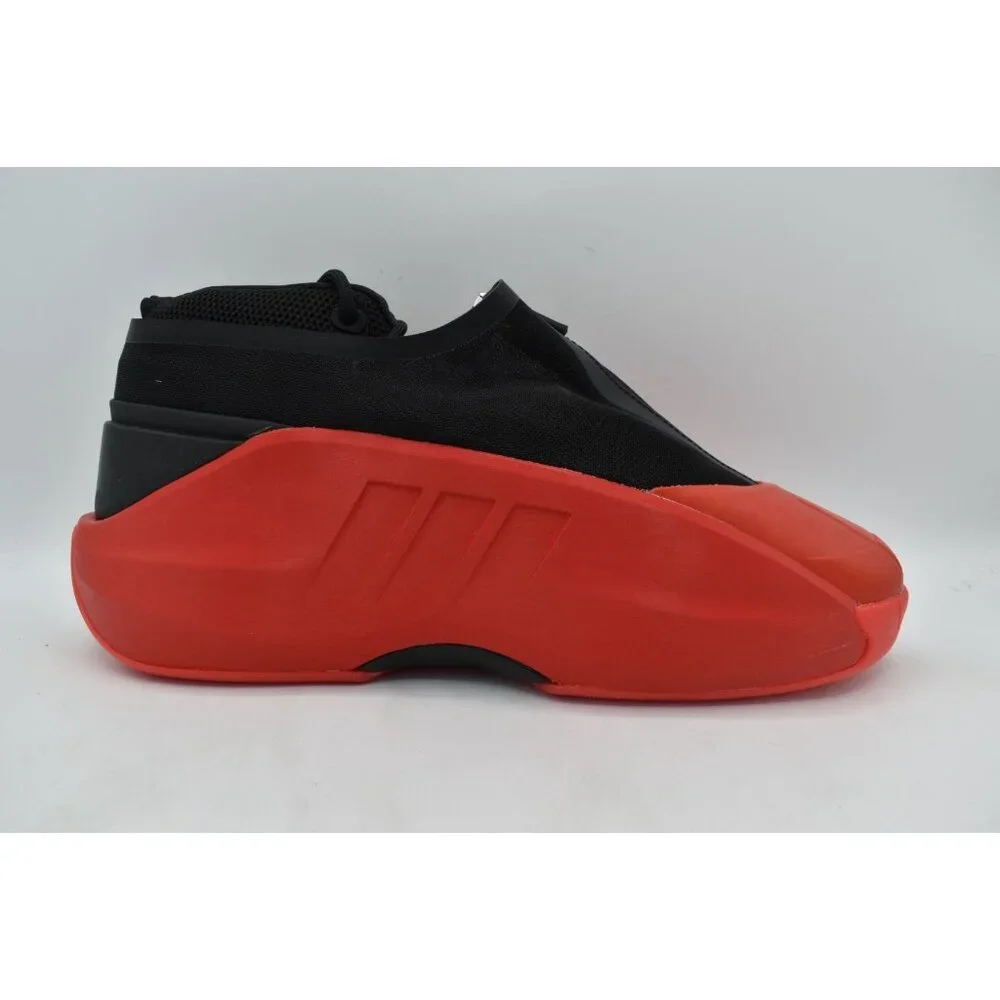 Adidas Mens Size 10‎ Crazy IIInfinity Red Black Basketball Sneakers Shoes